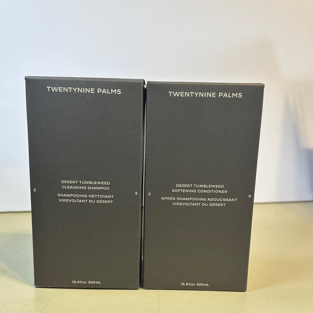 Twentynine Palms Desert Tumbleweed Cleansing Shampoo  and Conditioner. $15.
